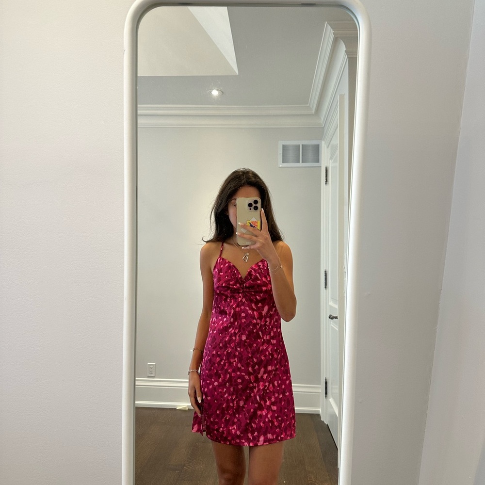 Lioness Fuchsia Mini Dress